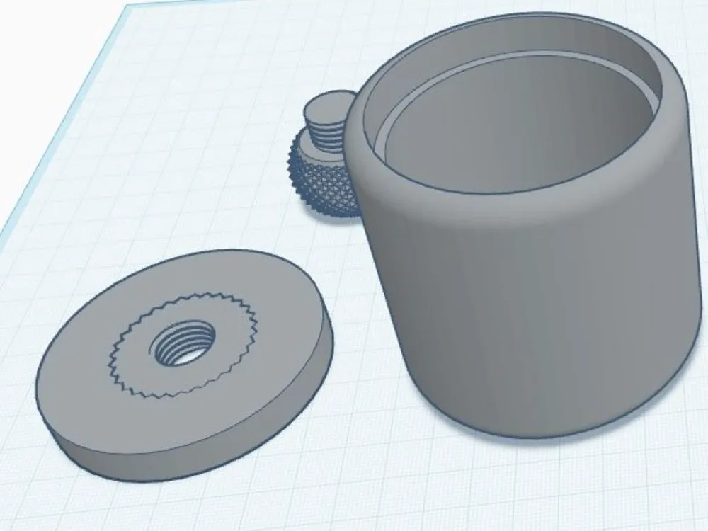 hidden Lid Container by Swords MakerWorld: Download Free 3D Models