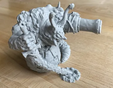 Escenografía en miniatura: Demon Snail Prince Wargaming Grimdark / Fantasy — vista de referencia 4