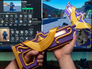 Gloryus Energy Rifle Roblox Rivals 40cm!!!
