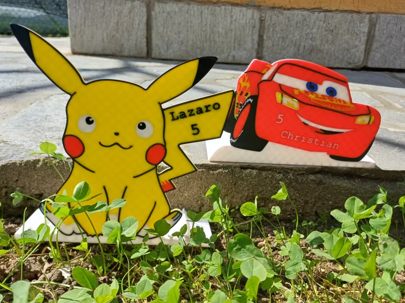 CAKE TOPPER! Saetta & Pikachu arrivano al Party !!