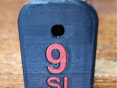 Customizable Glock Mag Plates