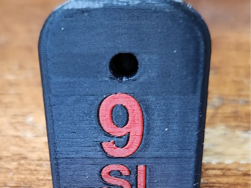Customizable Glock Mag Plates