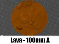 100mm Lava Topper A