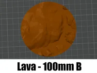100mm Lava Topper B