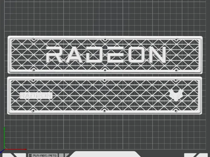 RX9070XT COVER FOR RADEON FROM SAPPHIRE NITRO+