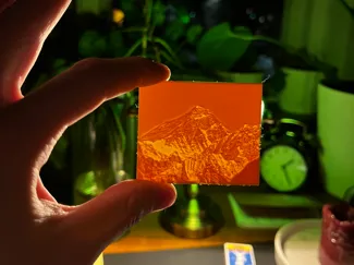 Mt. Everest Lithography