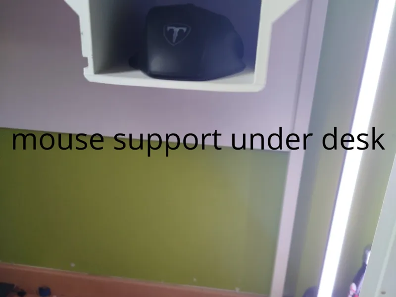 mouse support under desk