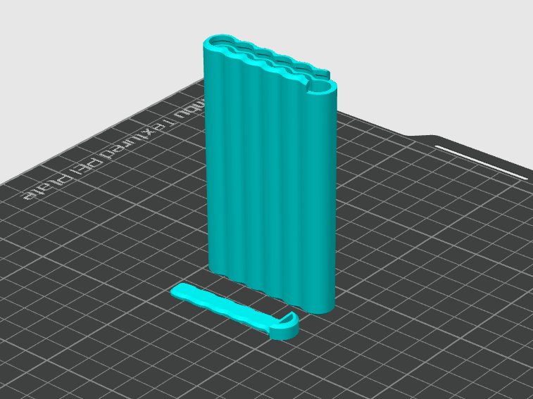 Miniatura 1 do modelo 3D Slim Cigarette Case