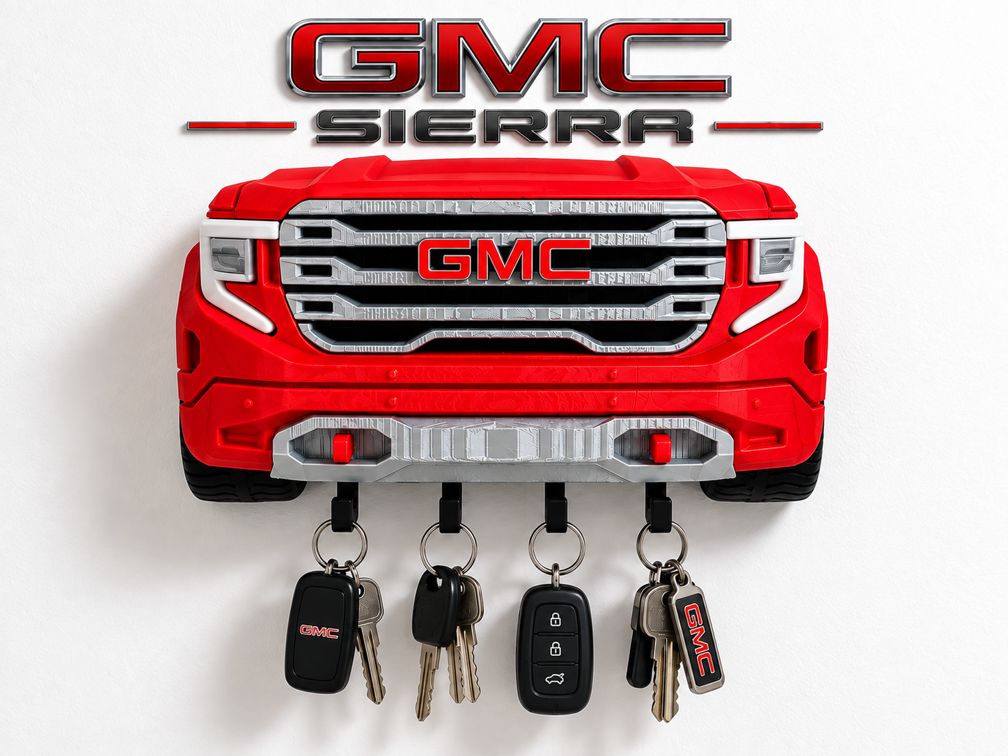 GMC Sierra – Support mural porte-clés - 1