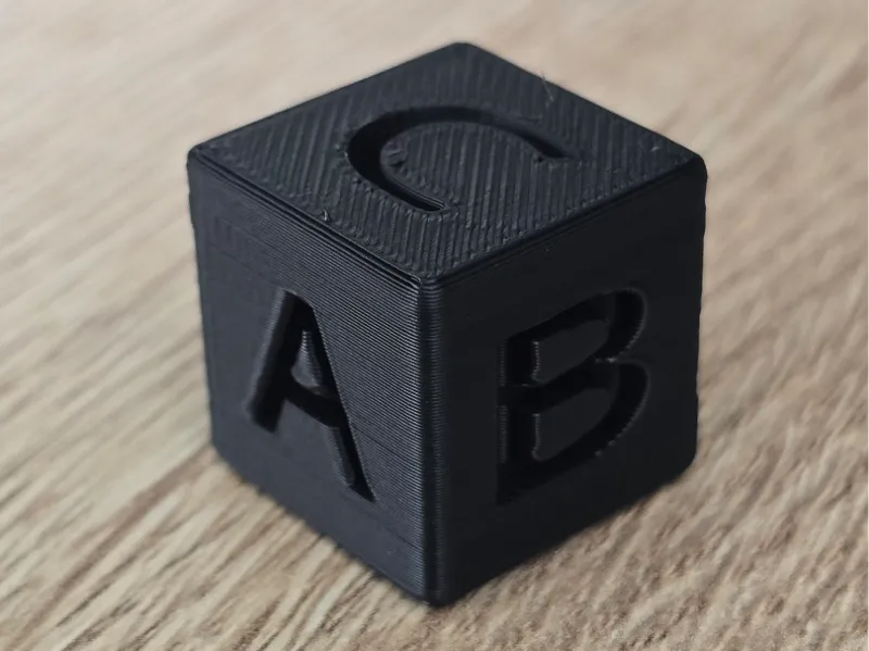 ABC (XYZ) Calibration cube