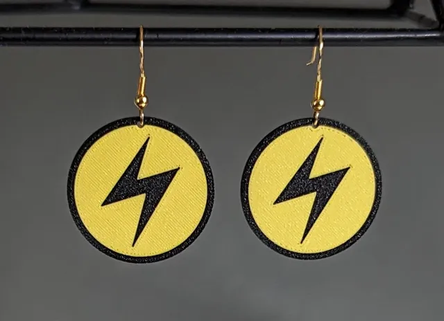 Pokemon Trading Card Game - Electric Energy Earrings