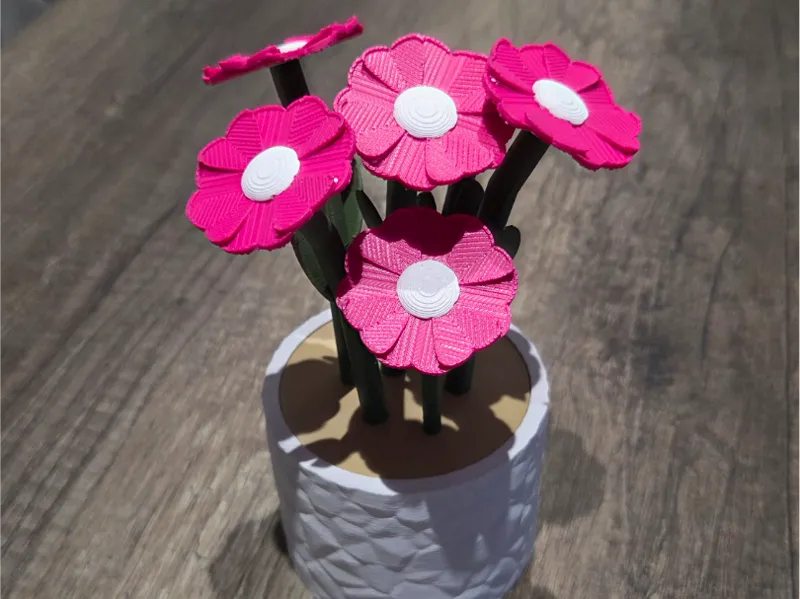 Deko Topfblume