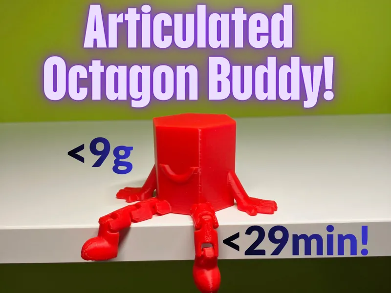 Articulated octagon buddy!! - Geometry friends