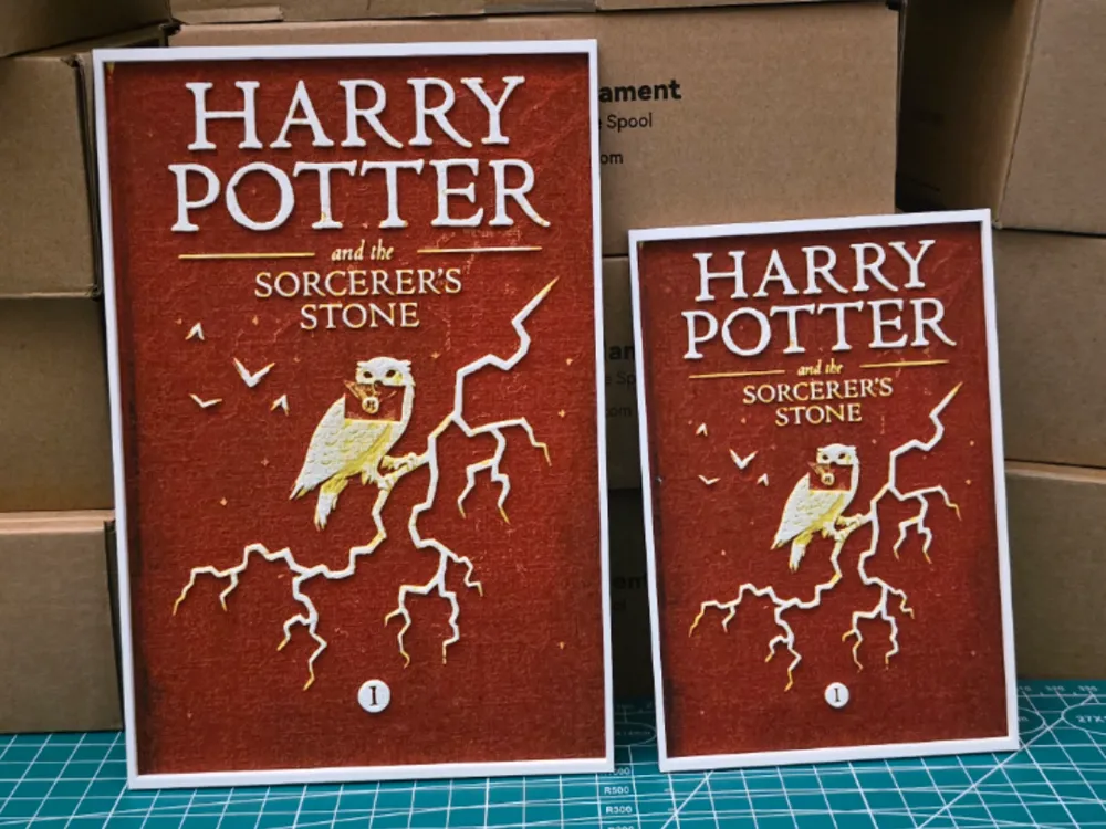 Harry Potter and the Sorcerer's Stone Poster by Lumpy3D MakerWorld