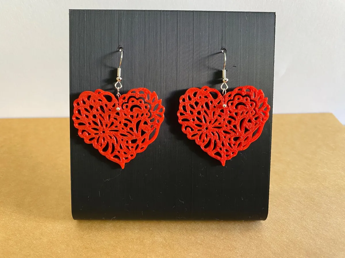 Boucles d'oreilles Saint-Valentin
