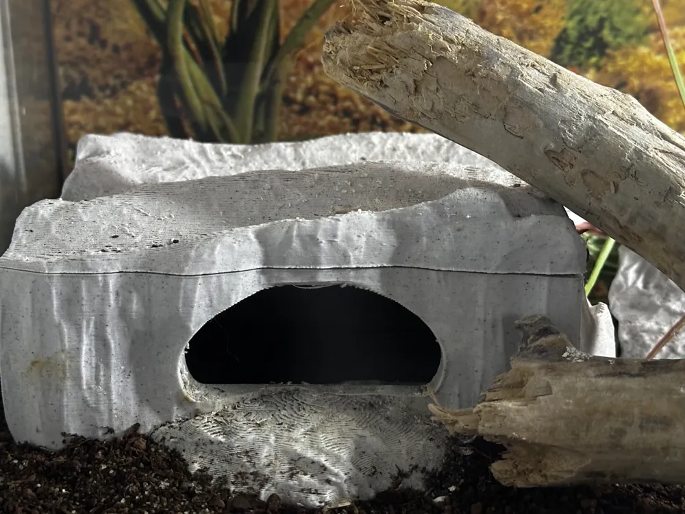 Terrarium hide for reptile and tarantula by Manthas - MakerWorld