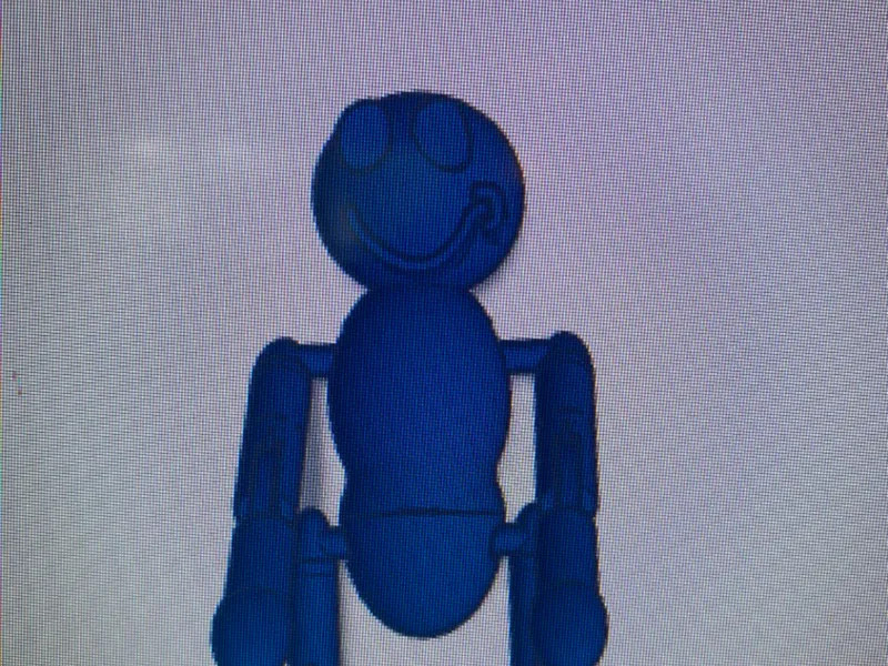 action figure print in place