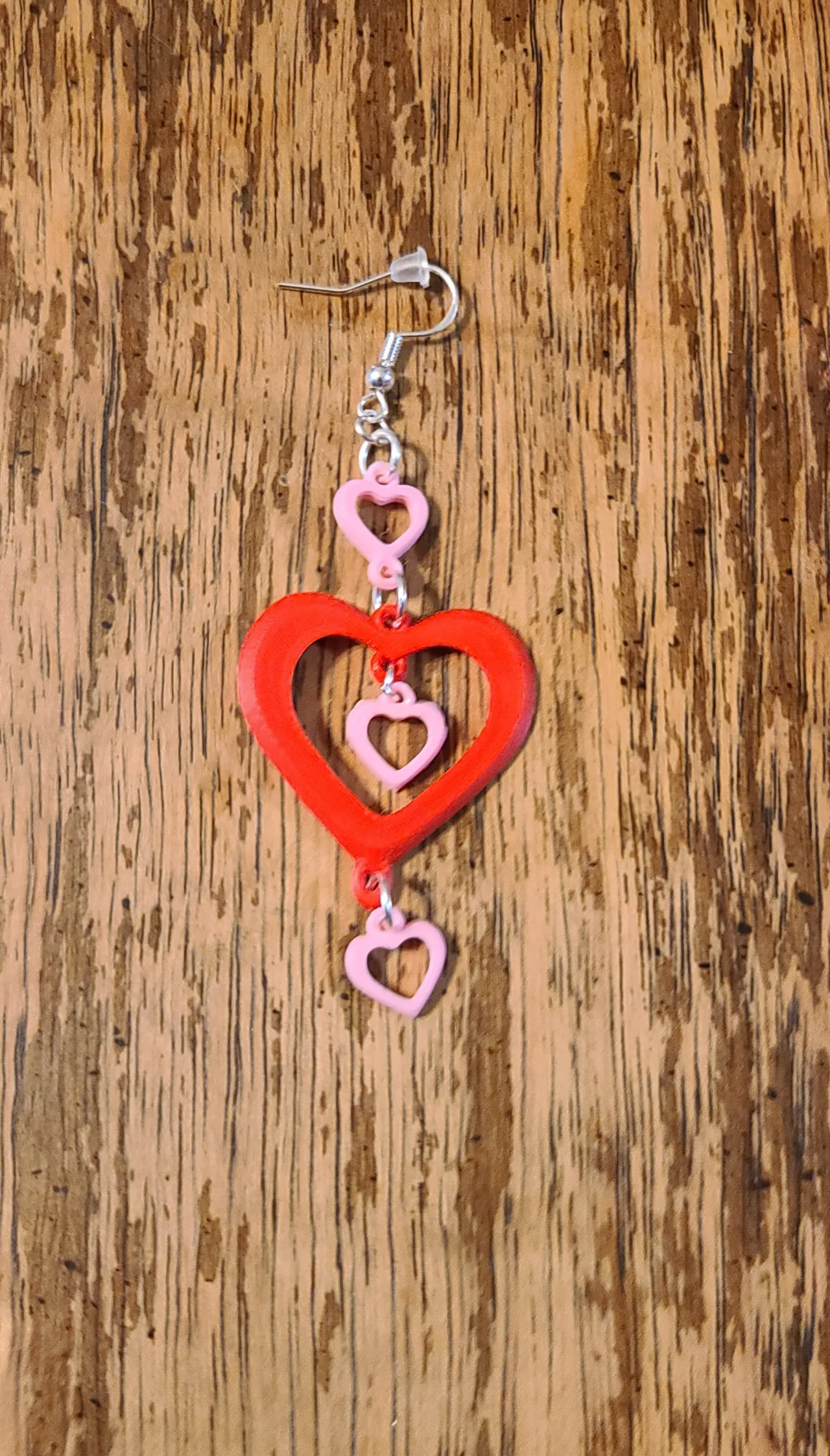 Tier Heart Earrings with Variations view 3