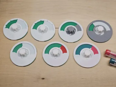 Simple filament level indicator