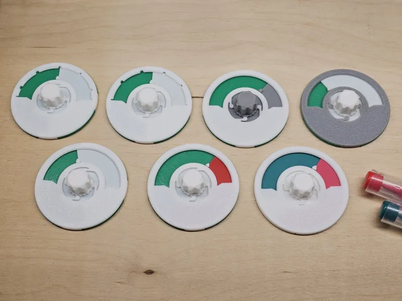 Simple filament level indicator