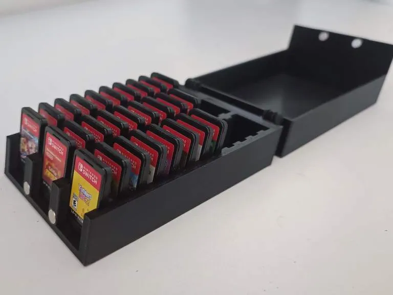 Nintendo Switch compact cartridge storage