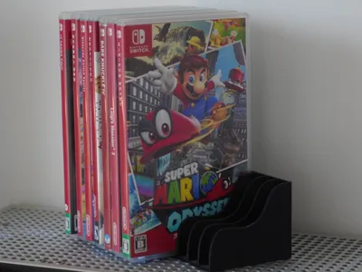 Switch Game Cartridge Case Desktop Organizer 10-slot