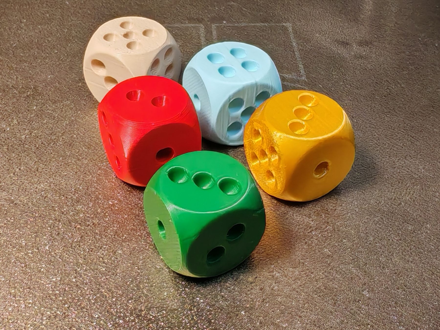 Miniatura 2 do modelo 3D Dice