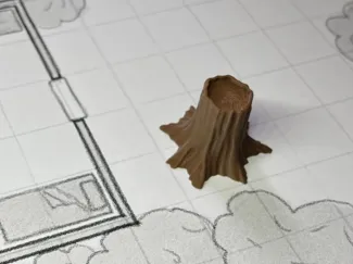 Miniature Tree Stump