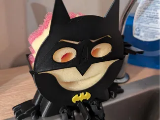 Batman Scrub Daddy / Mommy Mask