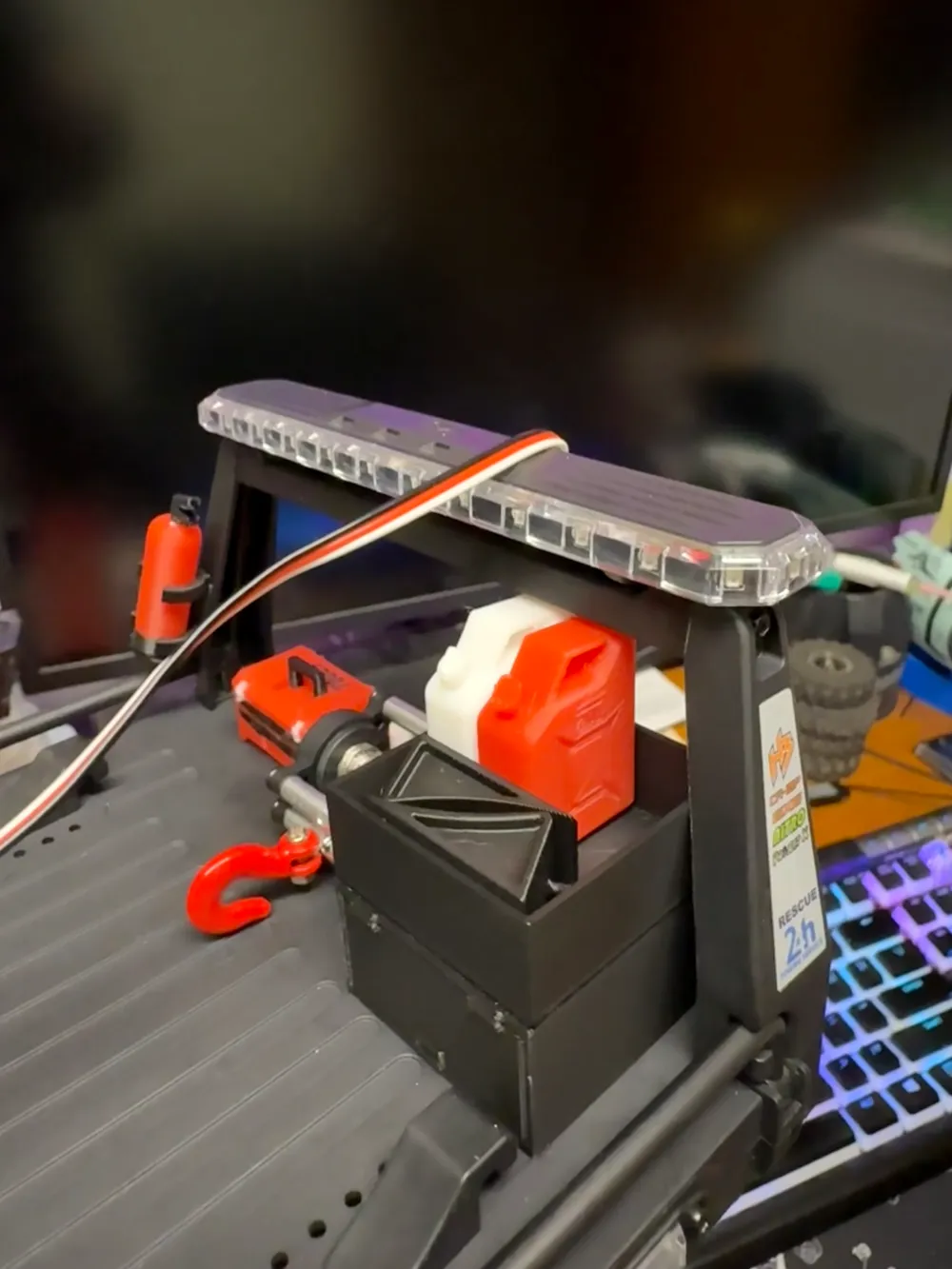 Hobby Plus Arktos 6x6 Headache Rack for Light Bar by craigerk - MakerWorld