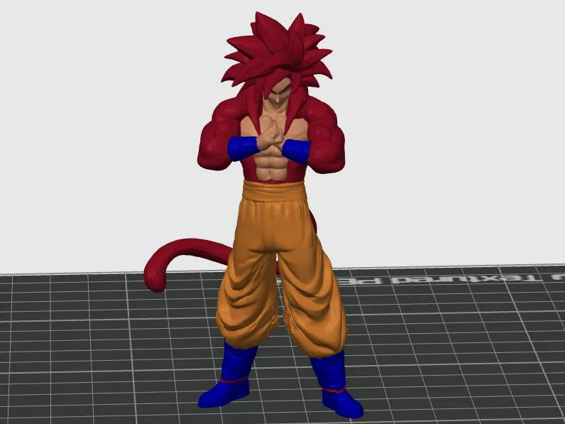 Goku Daima Super Saiyan 4 - Version Adulta
