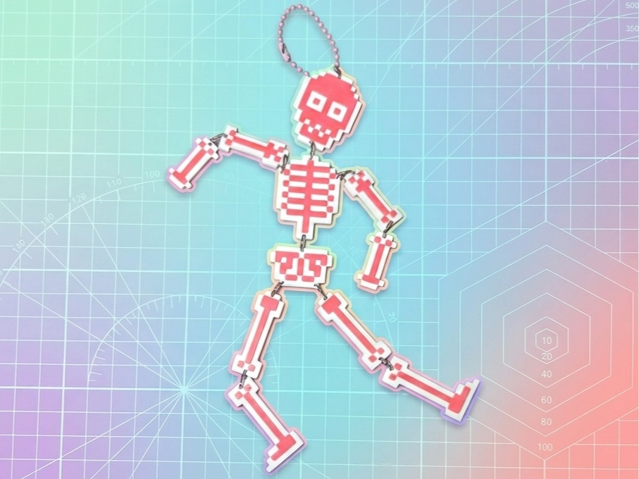 Articulated Pixel Skeleton