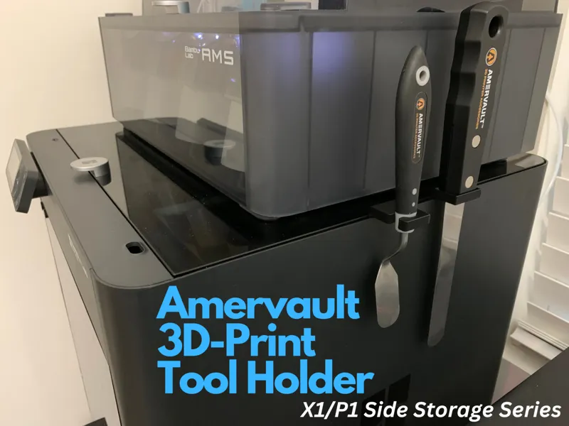 Amervault Tool Holder - X1/P1 Side Storage Series
