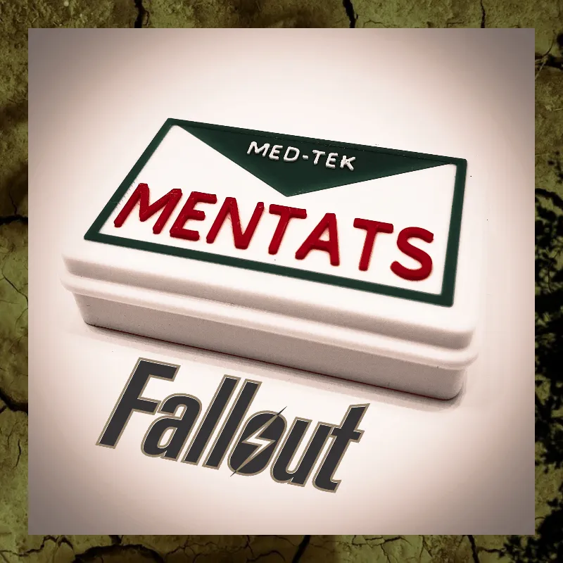 Fallout Mentats Case - Multi Flavors