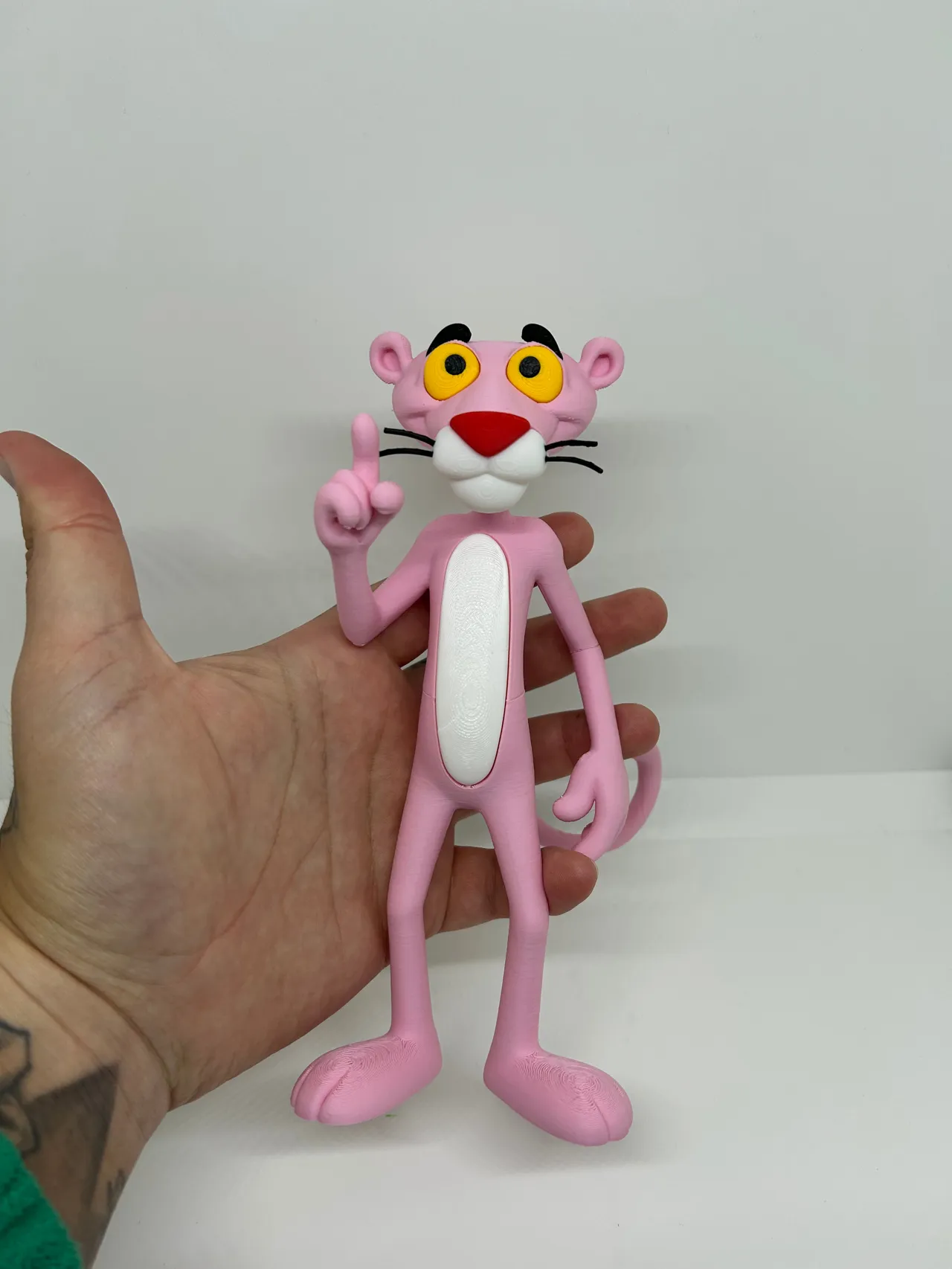 Pantera rosa - No AMS - Cartoon character view 3