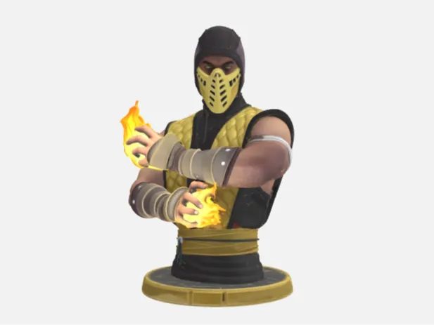 MK2 Scorpion bust