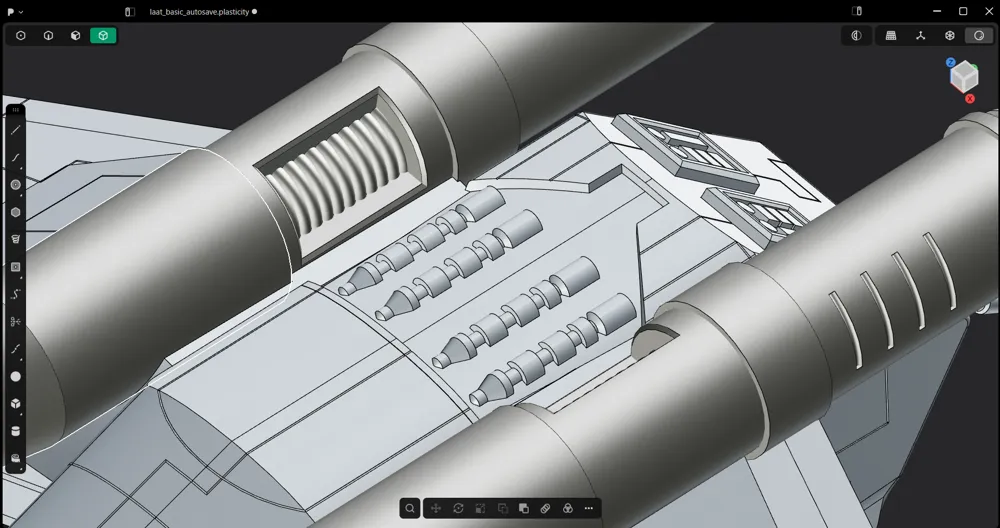 Star Wars LAAT Clone Trooper Gunship - Free 3D Print Model