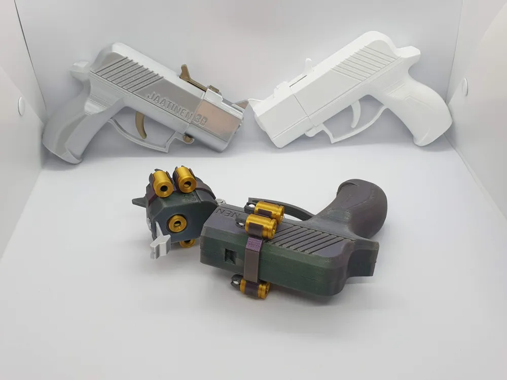 Tickler BB 13 Fully 3D printable airsoft gun by Jaatinen3D MakerWorld Tickler BB 13 Fully 3D printable airsoft gun by Jaatinen3D MakerWorld