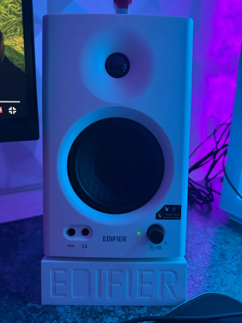 Edifier MR4 Speaker Stands - Free 3D Print Model - MakerWorld
