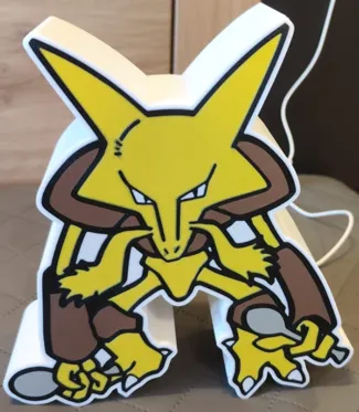 Pokémon - Lightbox Alakazam