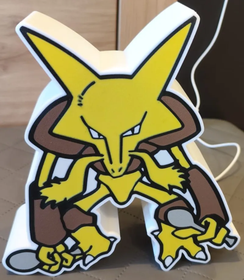 Pokémon - Lightbox Alakazam