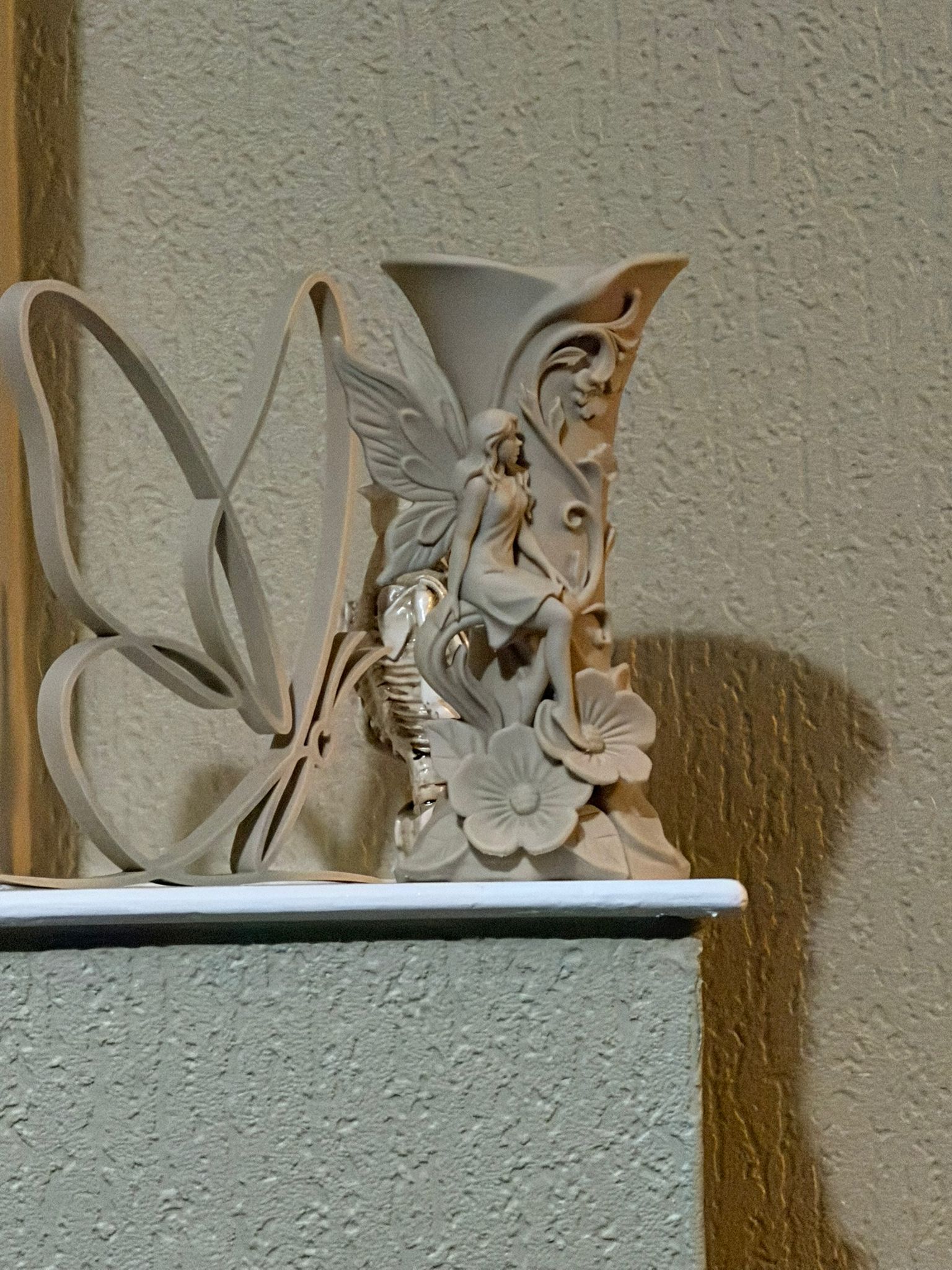 Miniatura 3 do modelo 3D Fairy Garden Sculpture Vase