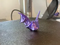 Mini chauve-souris miniature, impression rapide — photo 2
