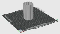0.8mm nozzle, 0.4mm layer, 1 walls, 0% infill