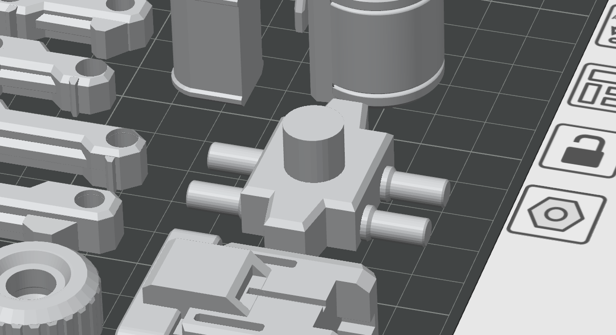 Miniatura 5 do modelo 3D “玉兔行者Ⅱ型” 月面全地形侦察车| 11处可动关节结构| 丝滑移动