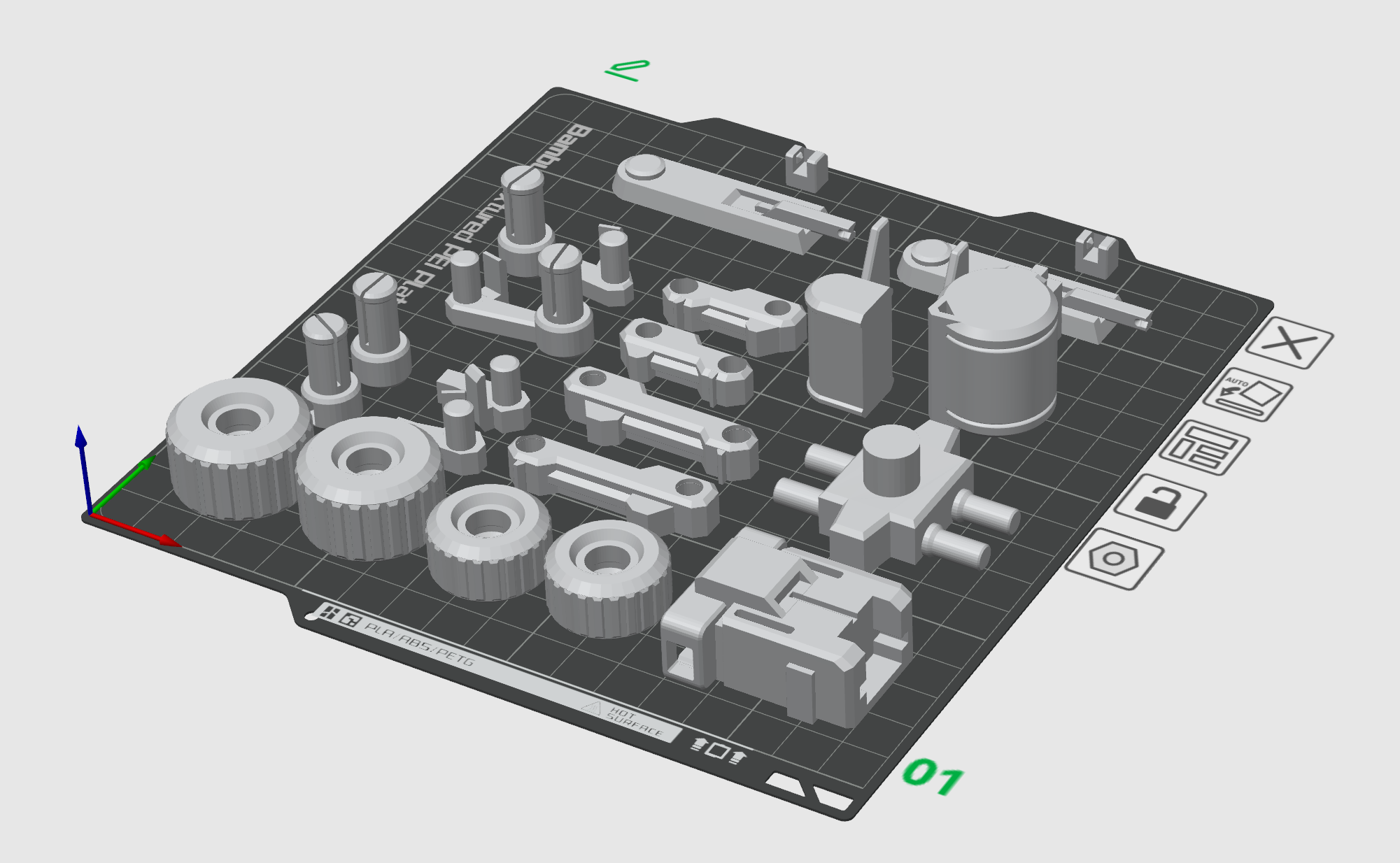 Miniatura 1 do modelo 3D “玉兔行者Ⅱ型” 月面全地形侦察车| 11处可动关节结构| 丝滑移动