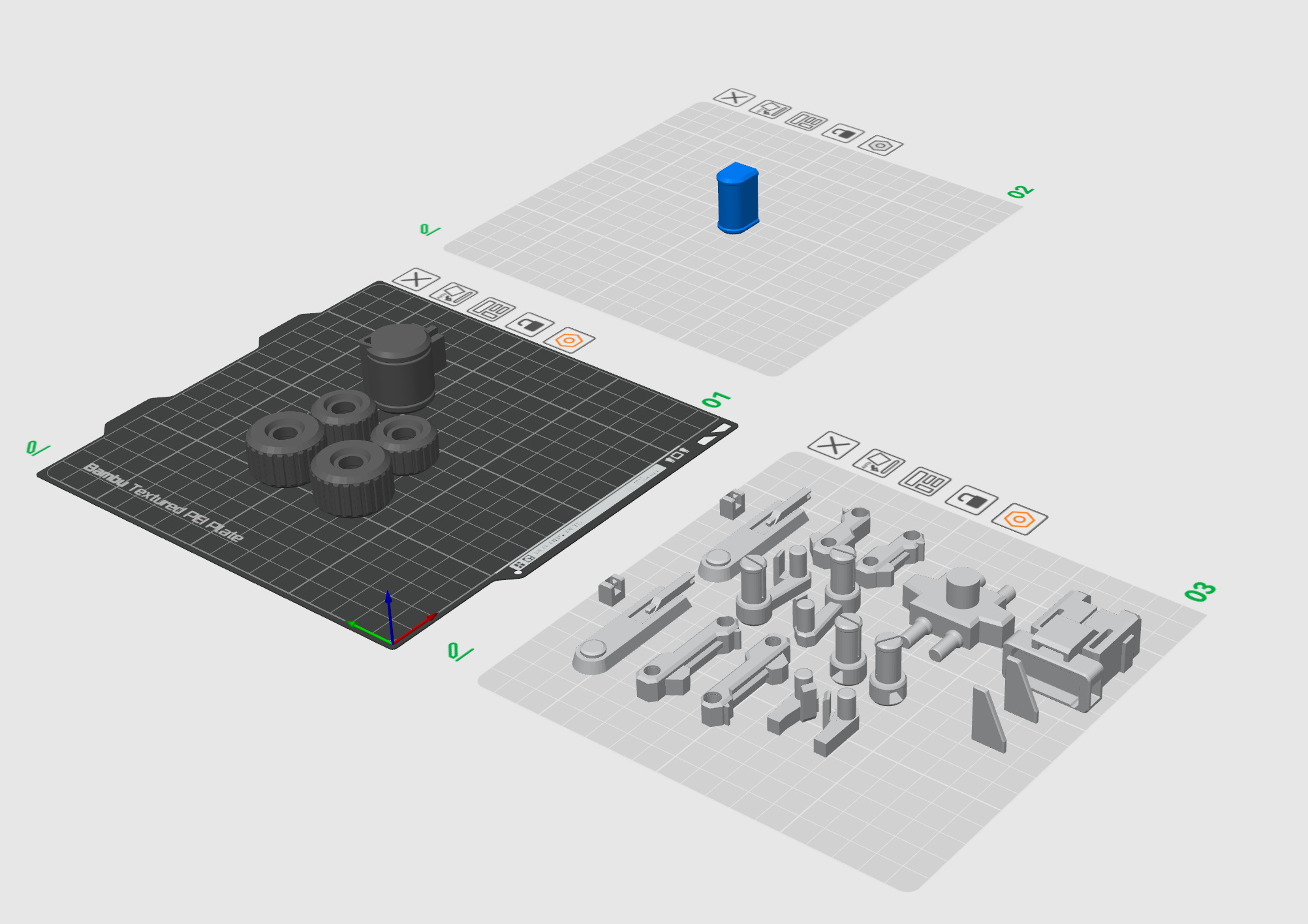 Miniatura 2 do modelo 3D “玉兔行者Ⅱ型” 月面全地形侦察车| 11处可动关节结构| 丝滑移动