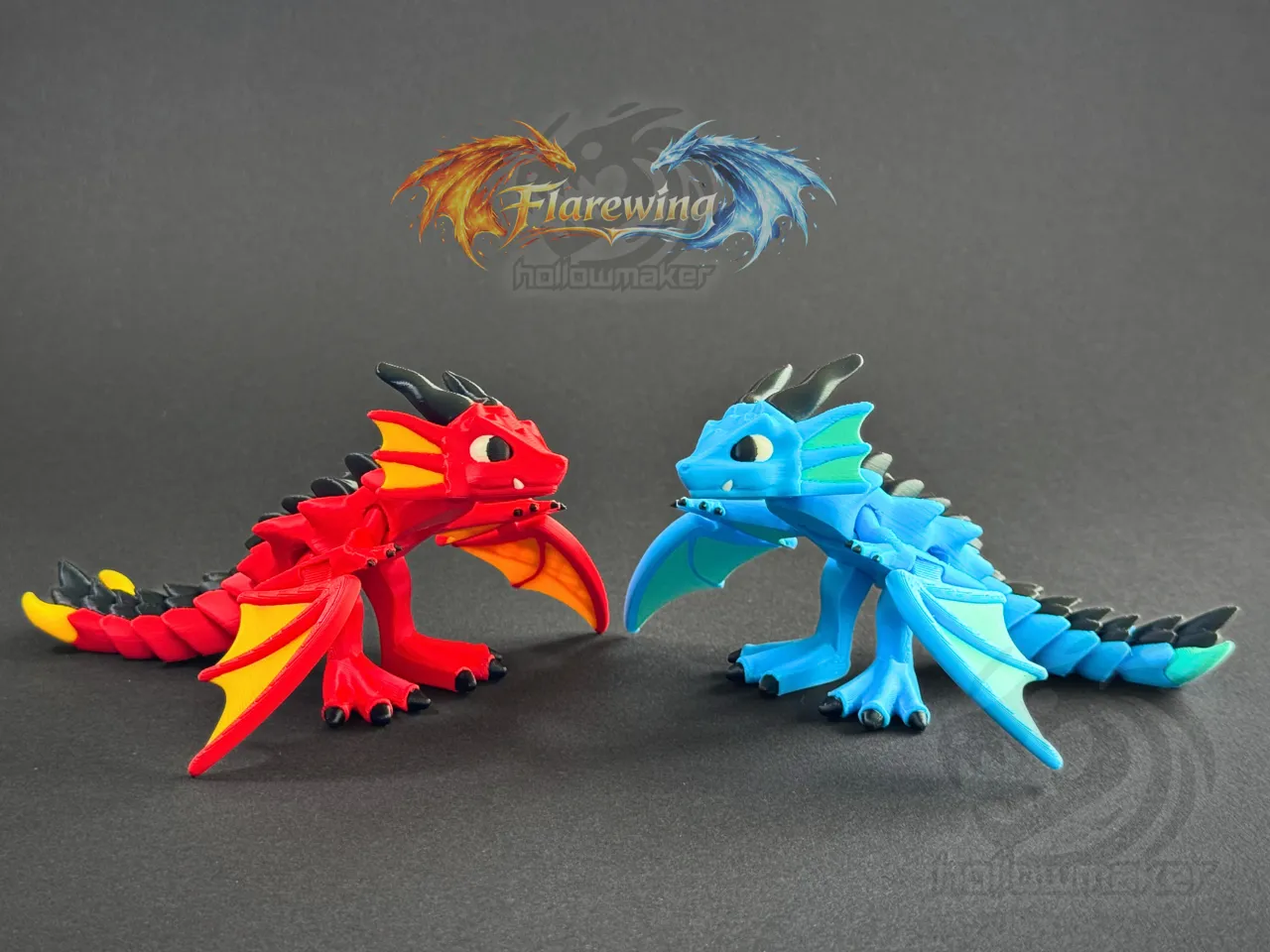 Flarewing - Flappy Print-In-Place Dragon view 2