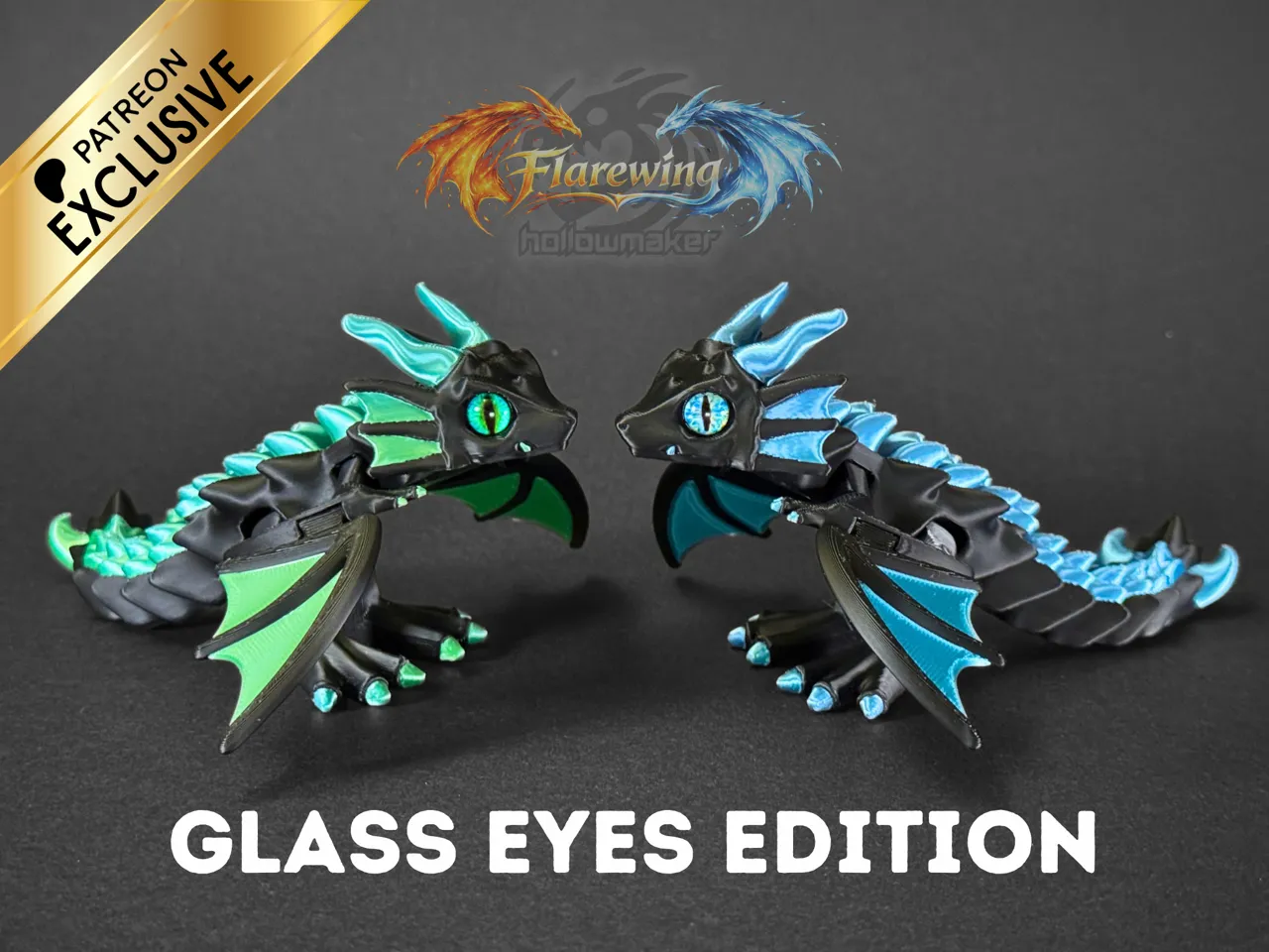 Flarewing - Flappy Print-In-Place Dragon view 4