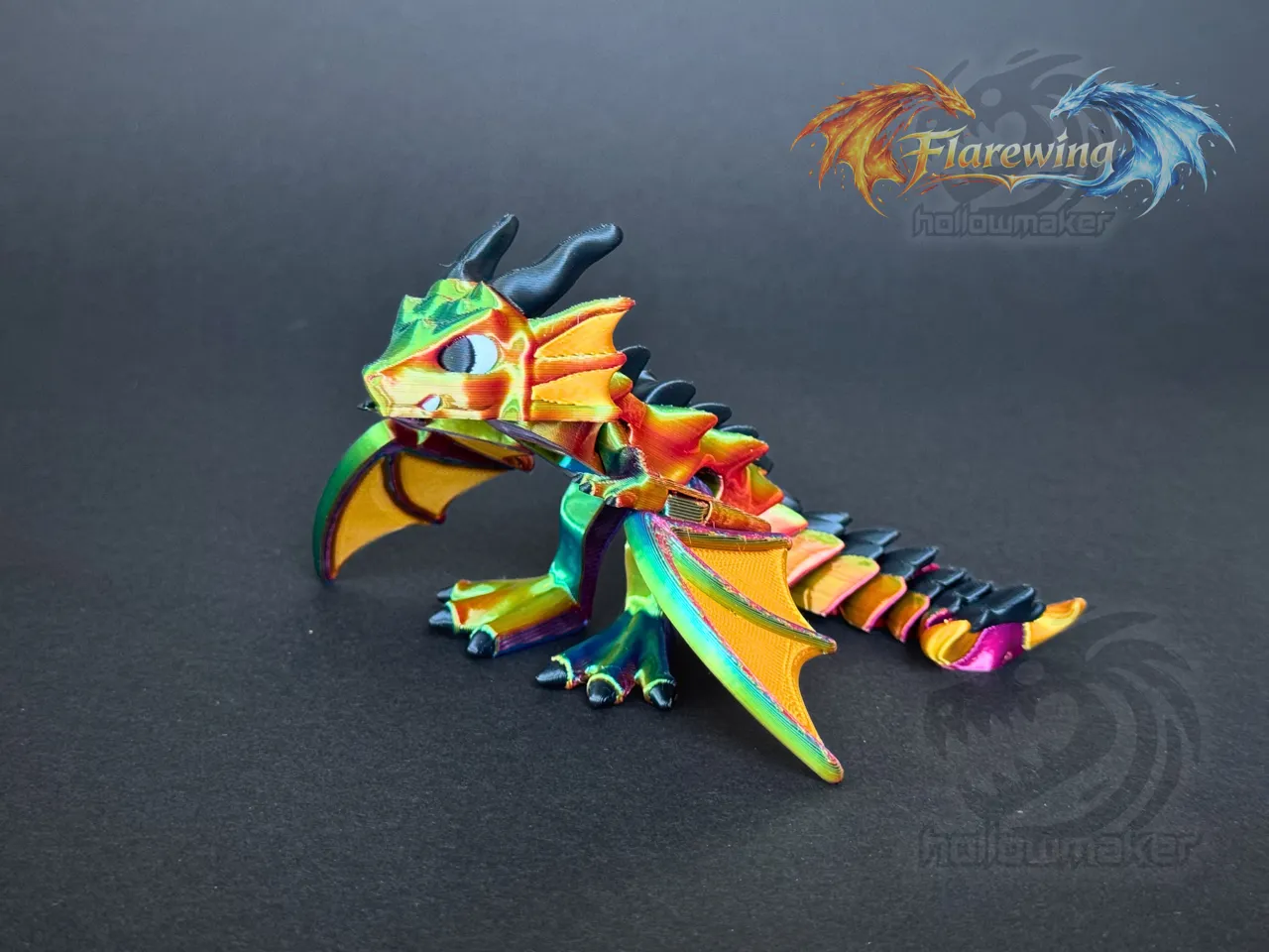Flarewing - Flappy Print-In-Place Dragon view 3